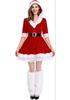 In-Stock Women's Christmas Queen Costume Dress for Adults - Ideal for Photos and Performances