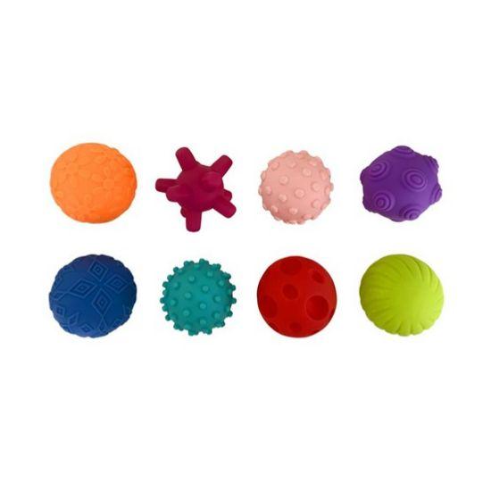 Jaemizone Sensory Soft Squeeze Balls - 8-Piece Multi-Texture Set