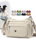 2026 Women's Lightweight Nylon Crossbody Bag: Versatile, Large Capacity, Fashionable Casual Shoulder Bag