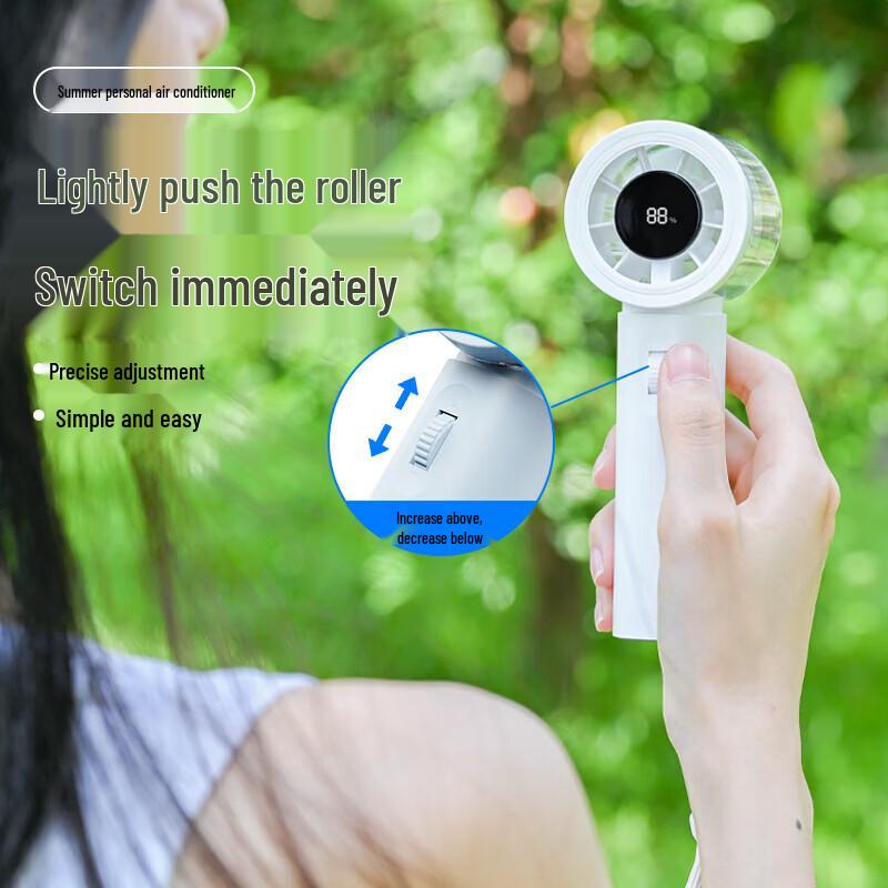 SuMi F06 Portable USB Rechargeable Handheld Fan