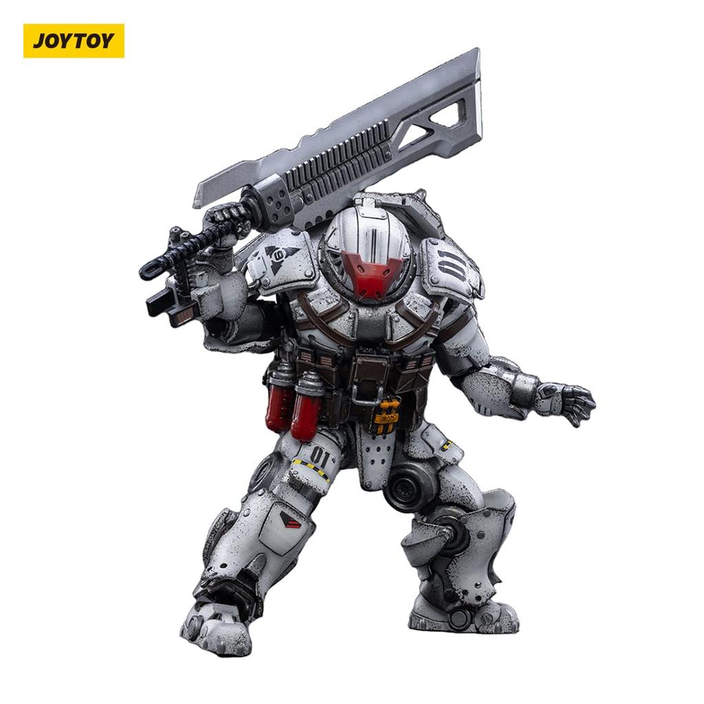 JOYTOY War The Sad Expeditionary 9th White Iron Cavalry PVC ABS Painted Action JT3051 Star Force, Regiment, 1/18 Scale, & Figure,