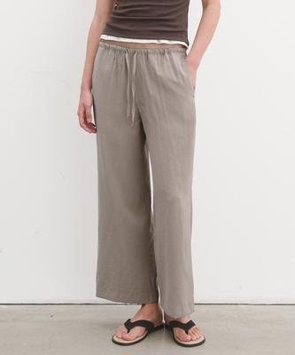 POSZER Ankle String Pants (Taupe)