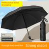 Low-Cost, High-Volume Automatic Folding Umbrella for Men and Women, Large and Reinforced, Dual-Use for Sun and Rain, Sun Protection and Uv Protection
