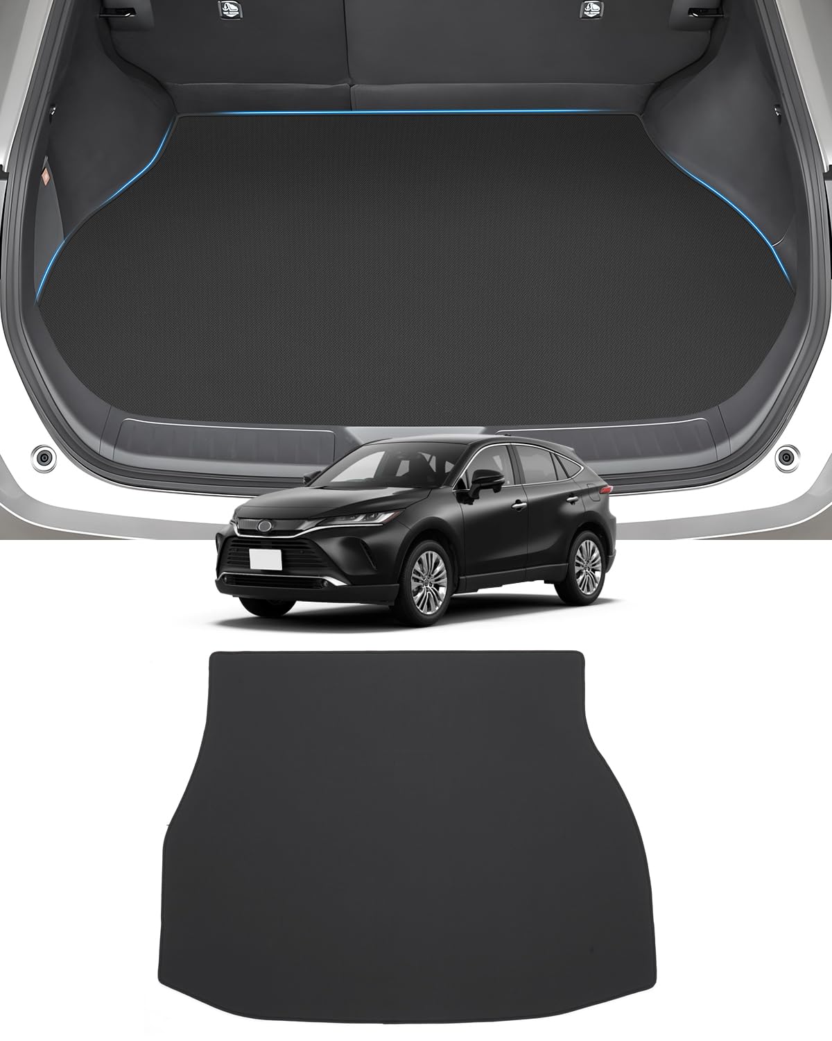 

Mixsuper Toyota Harrier 80 Series Багажник 2D Подходит для HARRIER AXUH80 AXUH85 Багаж Груз Июнь 2020 - Настоящее время Harrier 80 Водонепроницаемый ПВХ чёрный