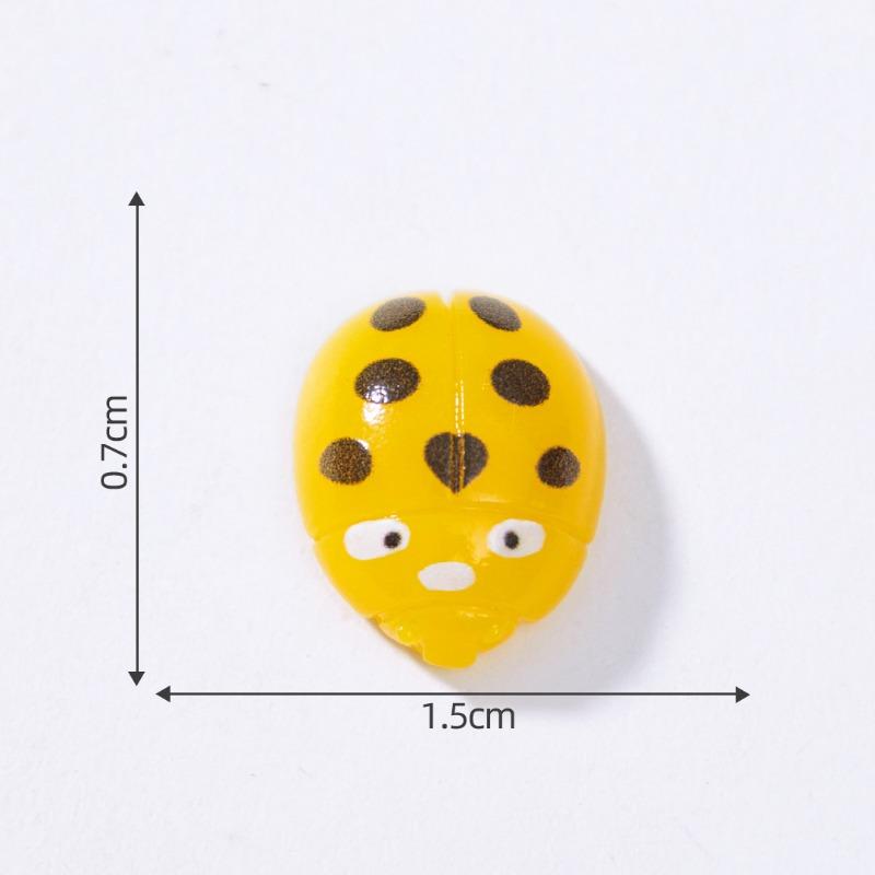Luminous Little Ladybug Cute Grain Garden Landscape Decoration Blind Bag AccessoryMicro-landscape Small Ornament