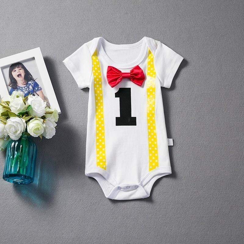 first birthday romper boy