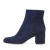 2025 Winter Casual Simple Women Boots Round Toe Chunky Heel Slip On Solid Ankle Boots Mid Heel Leather/suede Large Size Boots