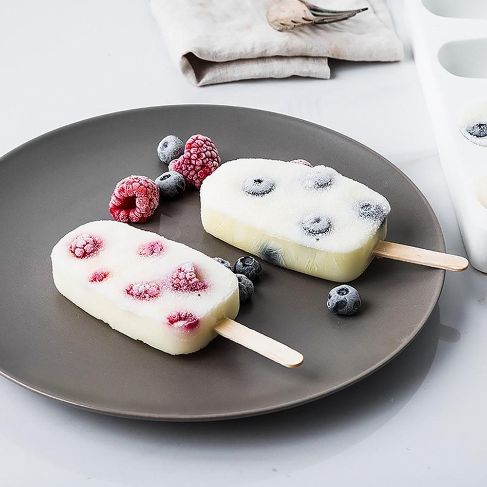 Ice Cream Silicone Mold Summer Popsicle Mold Ice Pop Maker Fruit Juice Freezer Ice Tray Popsicle Mold Cake Tools