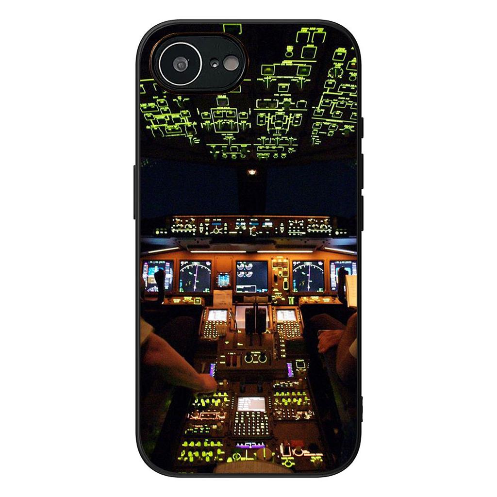 Aircraft Travel Cockpit Fly Airplane Phone Cover for Samsung Galaxy S22 S21 S20 FE Ultra Plus A35 A36 A37 A33 A34 A04 A71 Case