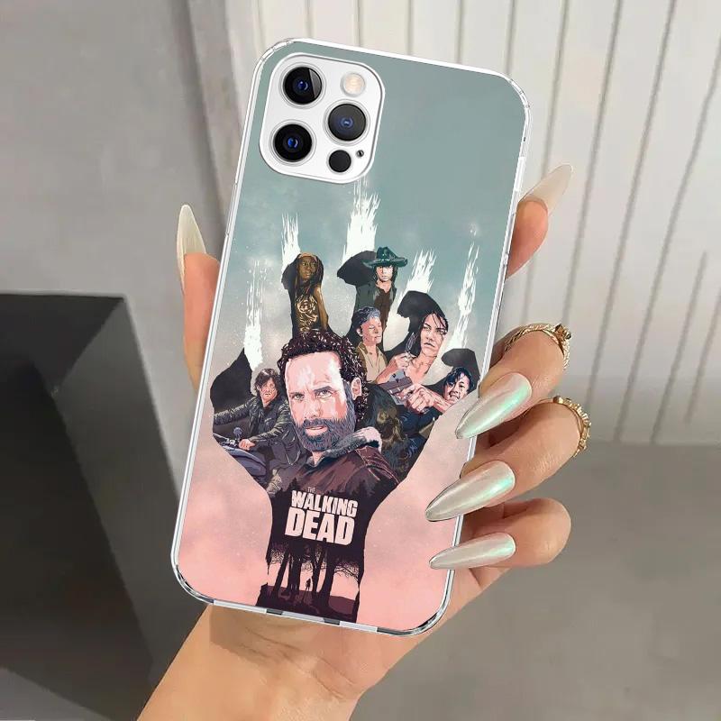 The Walking Deads TV Phone Case for Iphone 16 15 14 13 12 Mini 11 Pro Max 16E X XS XR 7 Plus 8 SE 2020 Soft Funda Print Shell