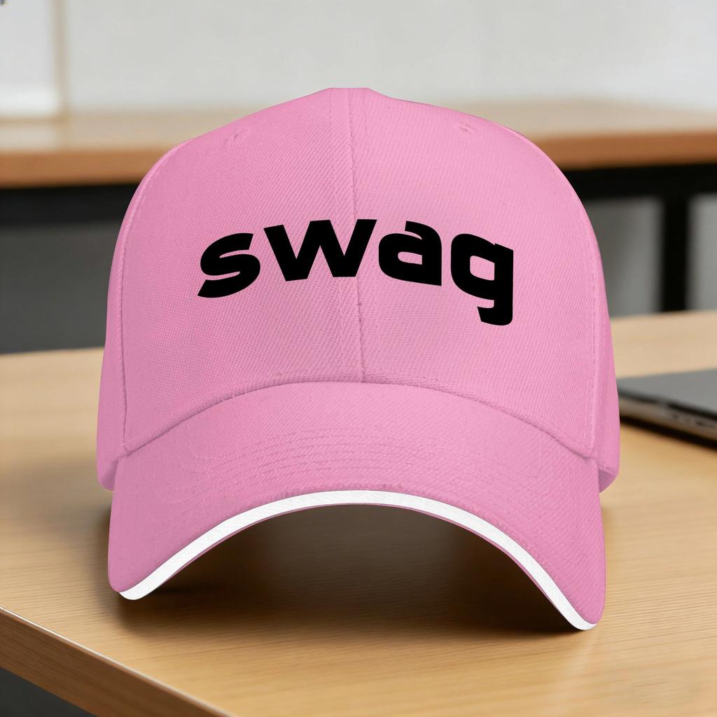 #Swag Casual Baseball Cap  Tennis Skate Trucker Hat Summer High Quality Men Women Diy Print Baseball Caps