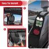 QUICTO 2PCS Car Seat Storage Hanging Bag, Multi-Pocket Seat Side Organizer, Multifunctional Mesh Net Pocket, Can Hold Mobile Phone, Wallet, Glasses,