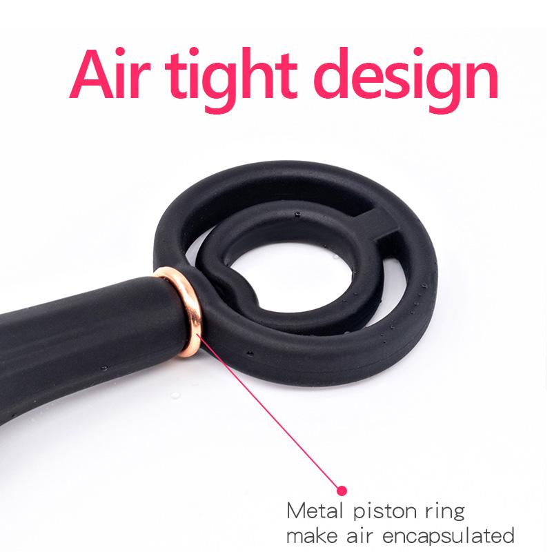 Double Bead Inflatable Anal Plug Anal Massager Expansion Stimulation  Sex Toys Fisting Silicone Tail Plug Anal Dildo