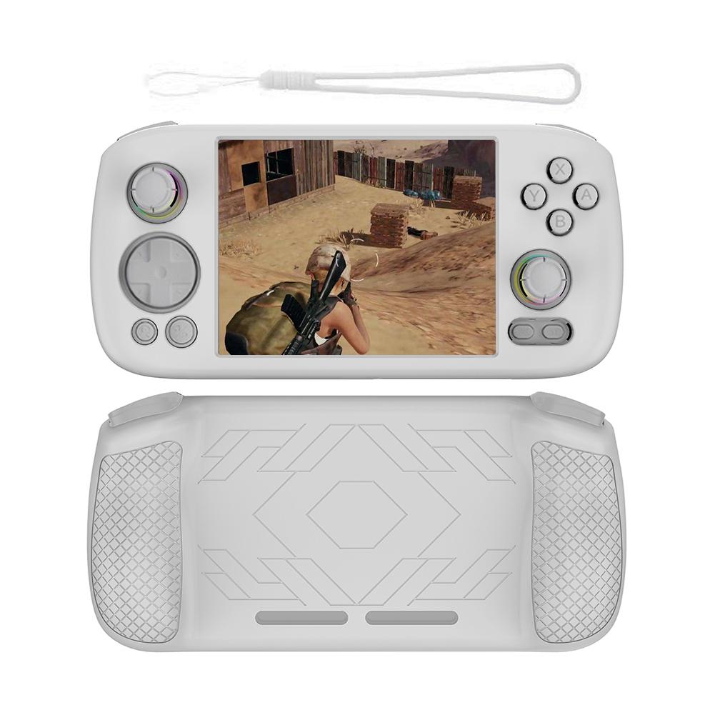 Silicone Case Protective Cover Shockproof Soft Skin Cover Case Anti-Scratch Protector Cover for ANBERNIC RG 406H Game Console