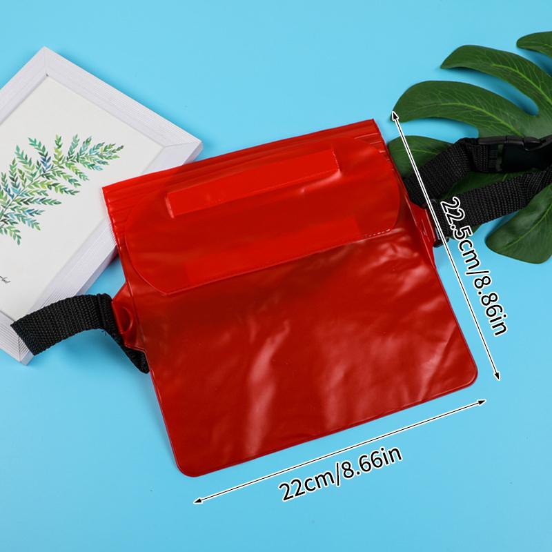 Waterproof Swimming Bag Sealing Waist Pack Beach Phone Storage Bag Drift Diving Bag Forhiking, Travel,Outdoor Activities