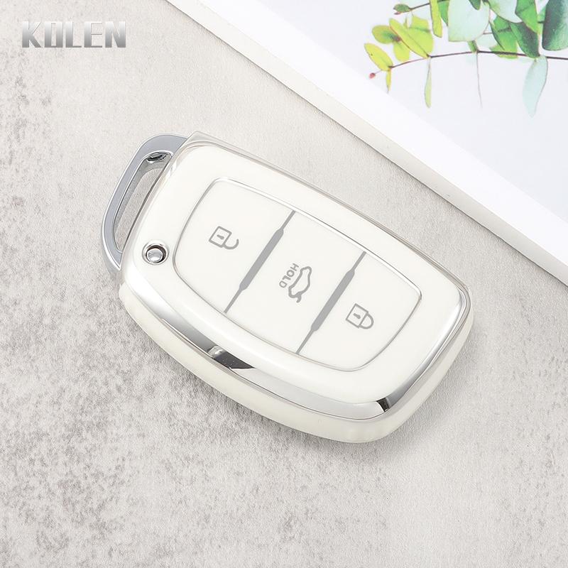 Tpu Car Key Case Cover Fob For Hyundai Tucson Sonata Fe Creta Ix25 Ix35 Ix45 I10 I20 I30 I40 Verna Solaris Mistra Elantra Accent