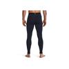 Under Armour Rush ColdGear Seamless Solid High Waist Three-Quarter Tights Men Tights Dark-Blue 1379284-410