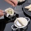 Dumpling Mold Stainless Steel Dumpling Maker Ravioli Empanada Dumpling Skin Artifact Dough Press Kitchen Accessories
