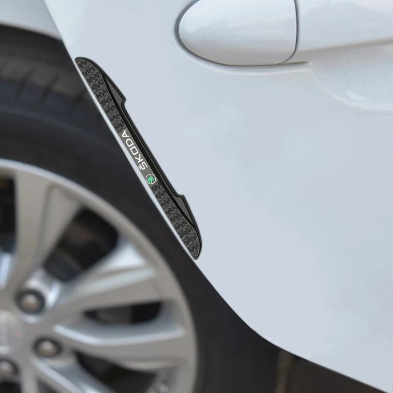 Auto Car Door Edge Protection Guards Buffer Trim Molding Protection Strip Scratch Protector for Skoda Yeti Kamiq Kodiaq Karoq