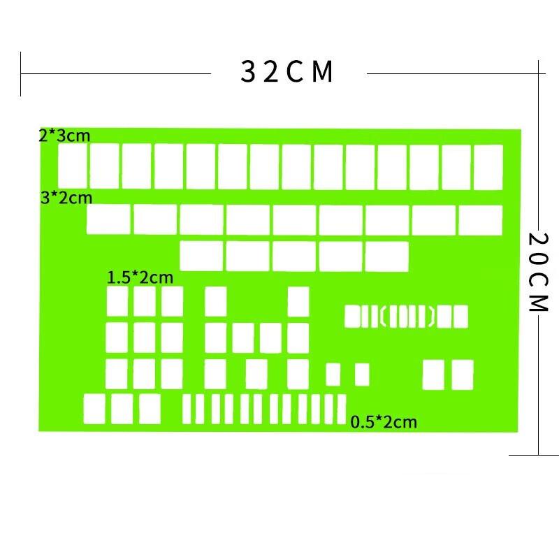 Churing Combination Frame Ruler Set