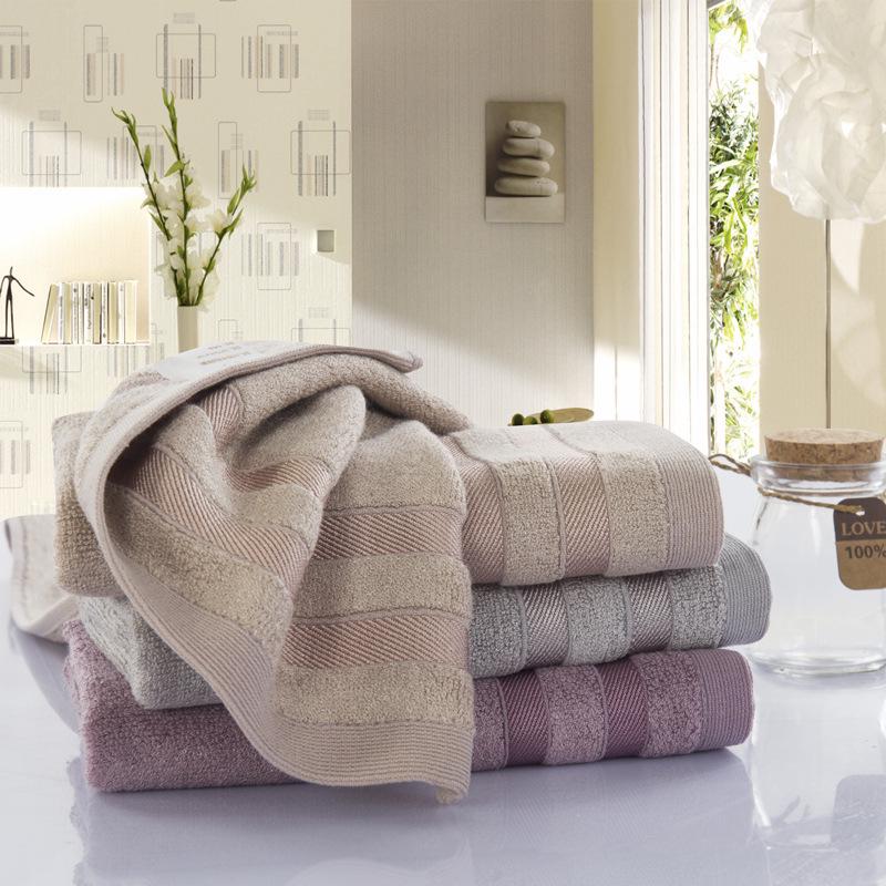 Bamboo Fiber Bath Towel Set: Soft, Absorbent, Antibacterial Three-Piece Set
