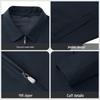 Goldlion Men's Machine-Washable Wool Anti-Static Business Casual Jacket