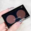 MYHO Taro Mud Rose Tea Tray Eyeshadow - Olive Pink Brown, Soft Matte, Earth Tone, Two-Color Palette.