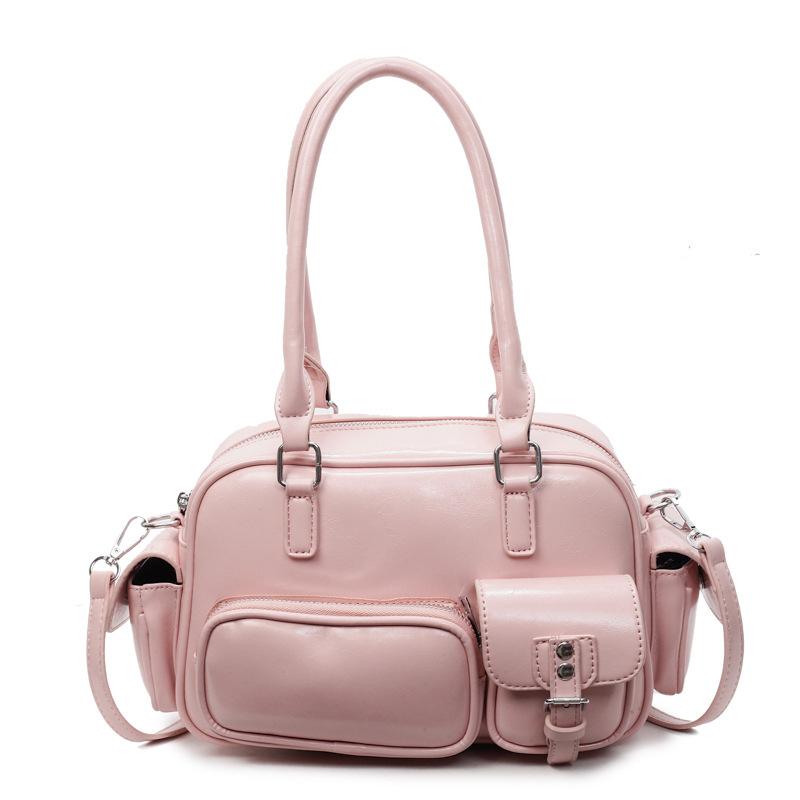 Portable pillow bag women's new armpit bag high-end niche shoulder bag commuter messenger bag