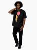 Winnie the Pooh Winnie the Pooh Pattern with Red and Blue Balloons Oversized T-Shirt