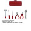 1 Set 1:12 Mini Dolls Tools Metal Home Repair Tool Model Miniature Hammer Wrench Hand Tools for Doll Mansion Decoration Yard Supplies Pretend Play Toy