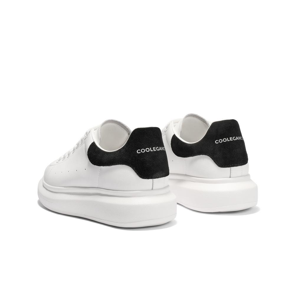 Belle Fashion Versatile White Shoes Men's Shoes Autumn Thick soled Height Increasing Trendy Casual Board Shoes