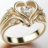 Klassischer Kupferlegierungs-Zirkonring für Damen, Schmuck, Hochzeit, Versprechen, Party, Geschenk