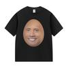 Lustige Dwayne Johnson Schauspieler Meme T-Shirts Unisex O-Ausschnitt Mode Kurzarm T-Shirt Unisex Lässig Baumwolle Hohe Qualität T-Shirt Oberteile