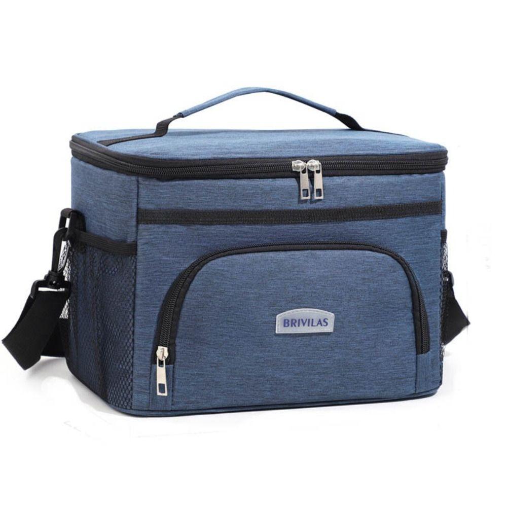 25L Isolierte Kühltasche Große Kapazität Picknicktasche Mehrzweck Schulter Lunchtasche Reise