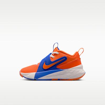 Nike Team Hustle D 12 Mesh Cushioning Low top Children s Basketball Sh 28