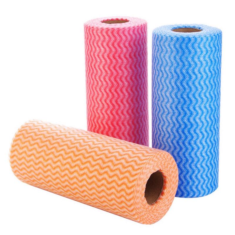 Disposable Non-Woven Scouring Pad: Multifunctional Non-Stick Oil Kitchen Cloth