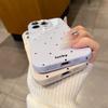 Luxuriöse Süße Wellenpunkt Muster Handyhülle für IPhone 17 16 15 14 13 12 Pro Max 17air Glänzend Stoßfeste Handyhülle Mädchen Geschenk