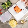 2PCS Leakproof Stainless Steel Food Fresh Keeping Box Sealed With Lids Food Packing Box Reusable Food Storage Case Refrigerator