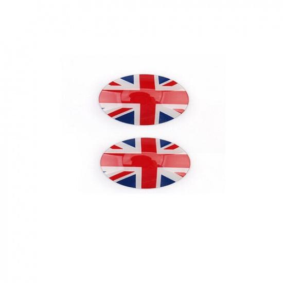 Cover Trim For Mini Cooper Countryman F60 Union Jack Inner Gear Shift Knob Decor