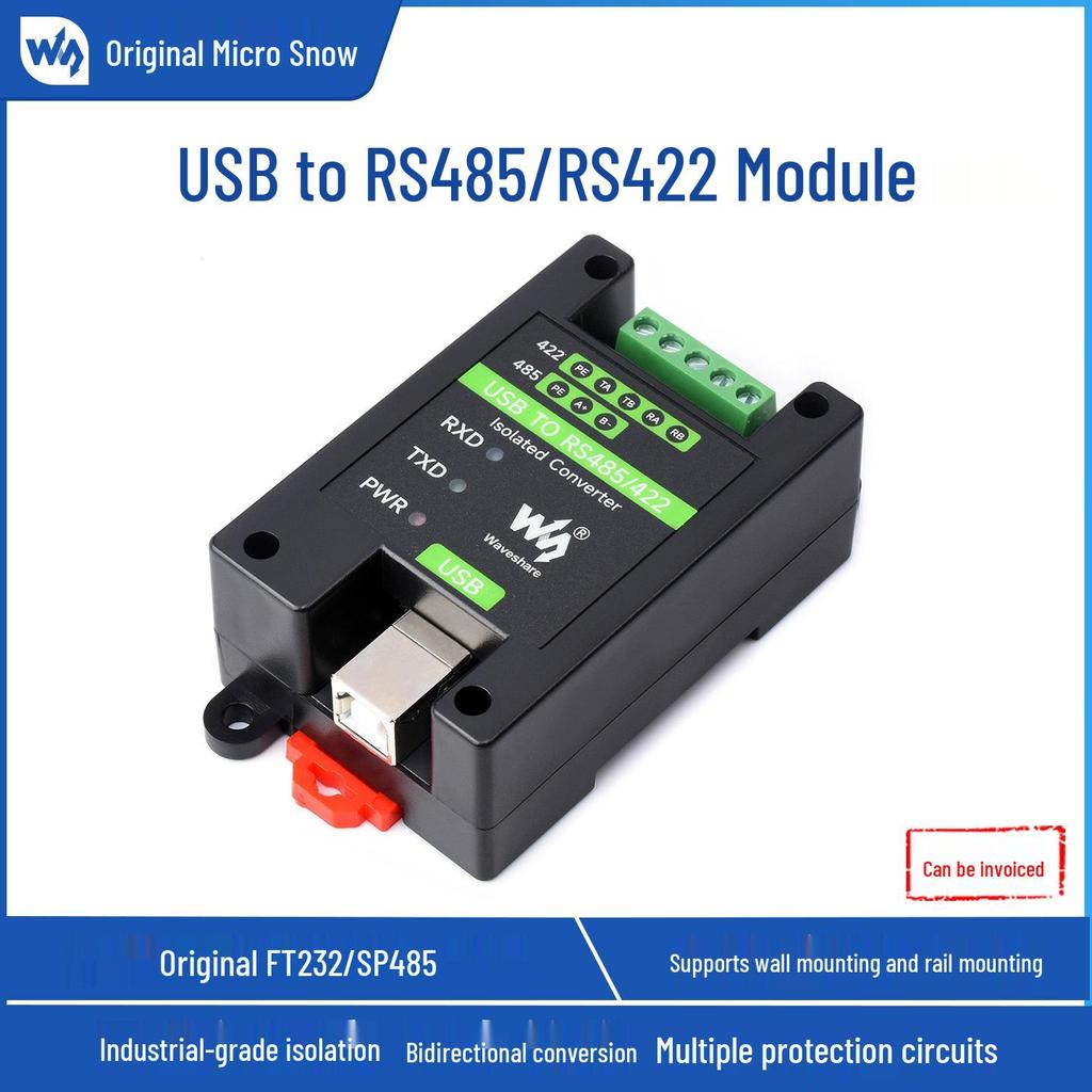 Isolierter USB-zu-RS485/422-Konverter in Industriequalität mit FT232/SP485-Chip