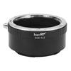 Haoge Manual Lens Mount Adapter for Canon EOS EF EFS Lenses To Nikon Z Mount Cameras Like Z7 EF-S Z6,