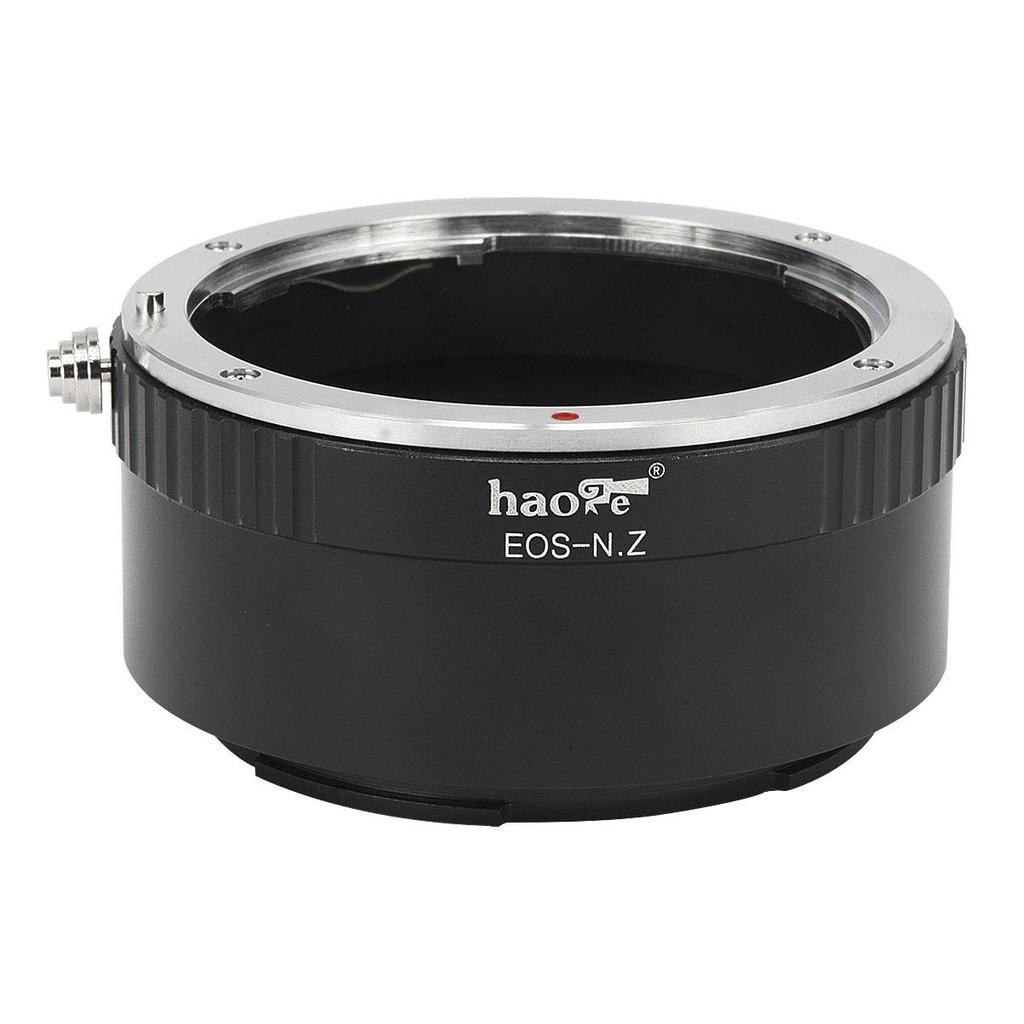 Haoge Manual Lens Mount Adapter for Canon EOS EF EFS Lenses To Nikon Z Mount Cameras Like Z7 EF-S Z6,