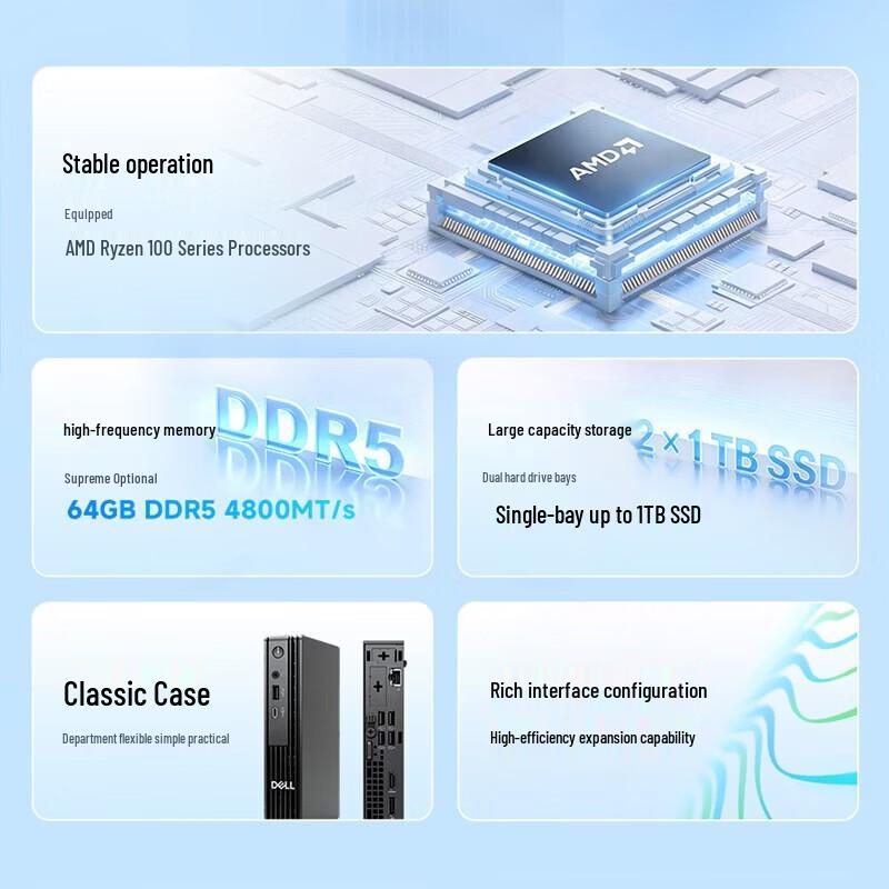 Dell Chen Ming High-Performance AI Mini PC (CN version)