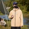 Men Women Waterproof Windproof Hiking Jacket With Fleece Inner Layer Winter Outdoor Activities