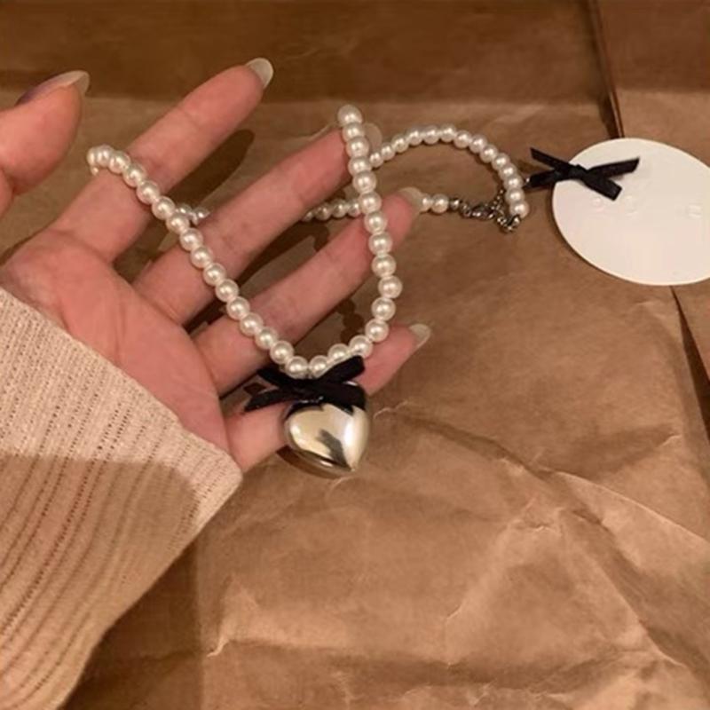 Pendant Necklace Trendy Neck Jewelry Double Layer Necklace for Any Occasions