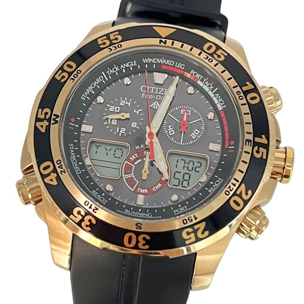 Б/у ЧАСЫ CITIZEN Citizen C660-S067634 Promaster Хронограф Eco Drive Мужские Оригинал / C1128