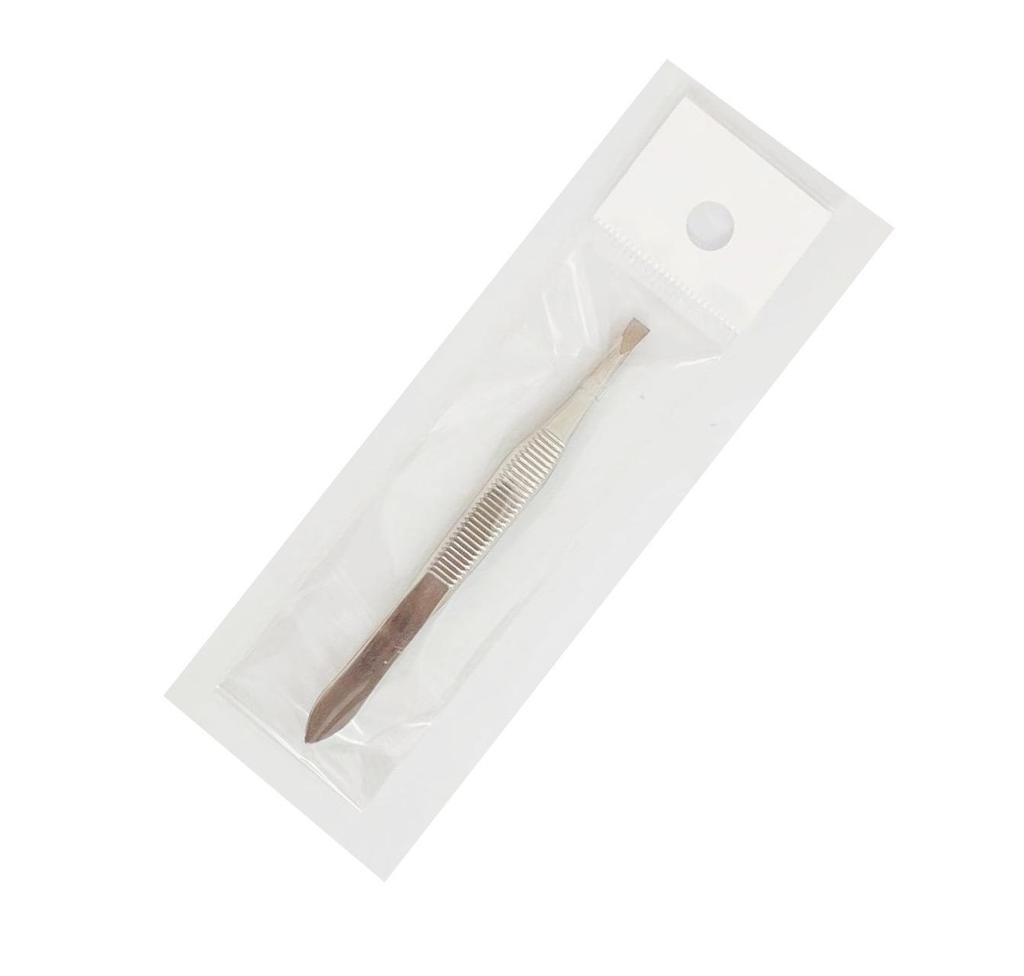 Stainless Steel Eyebrow Tweezers & Eyelash Curler Beauty Tools Set