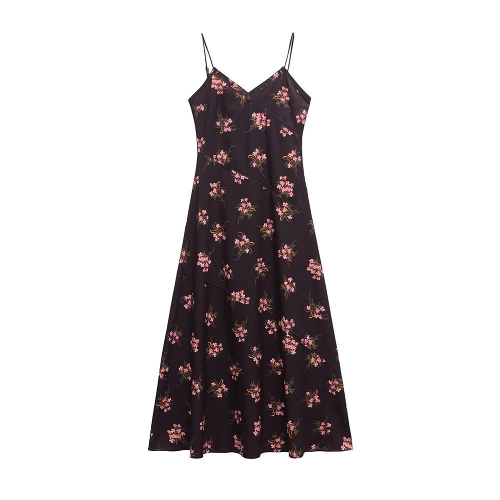 

2025 Spring Floral Slimming Women s Dress Medium