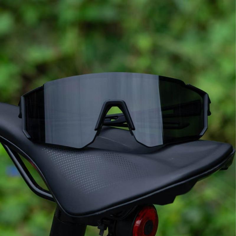 Retro Men Outdoor Cycling Sunglasses Large Frame Colorful Windproof Sports Goggles Women Skiing Hiking Eyewear