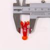 1PC Red Lobster Mini Figurine Pendant Cute Charms Crayfish Prawn Shrimp Tiny Statue Ornaments Aquarium Decor Supplies